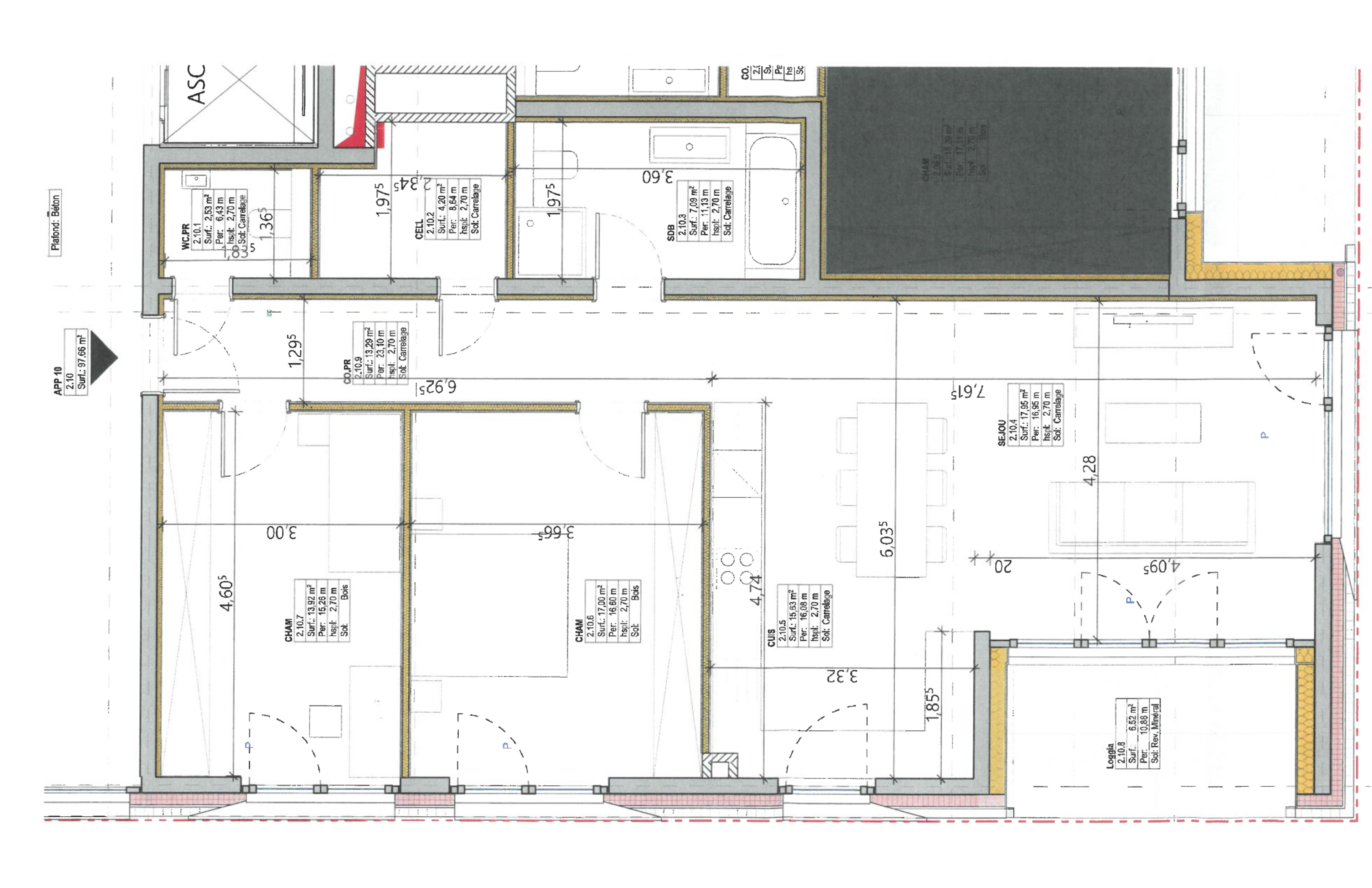 2 Bedrooms Bedrooms, ,Apartment,For Rent,Manhattan,rue Jean-Jacques Rousseau,3,1063